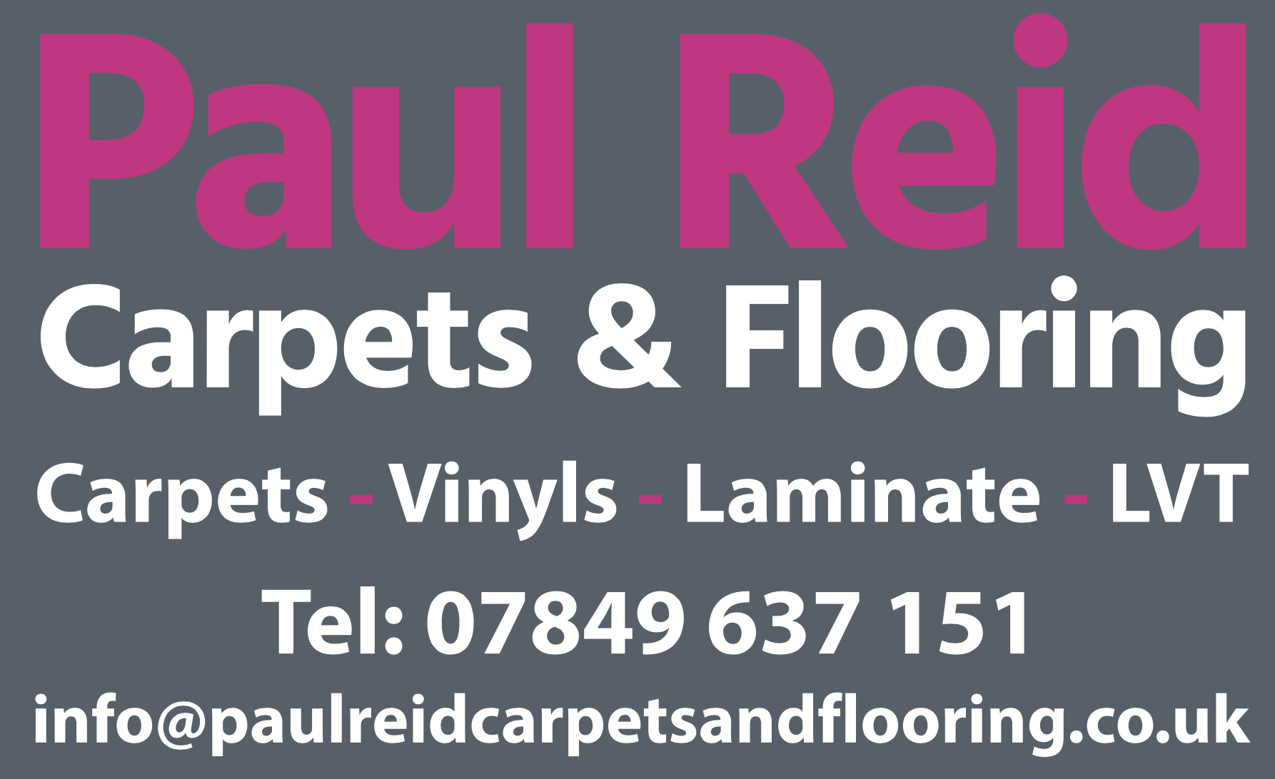 Paul Reid Carpets & Flooring Logo
